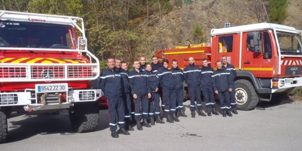 Formation SDIS à Bessèges SDIS Formation à lla conduite